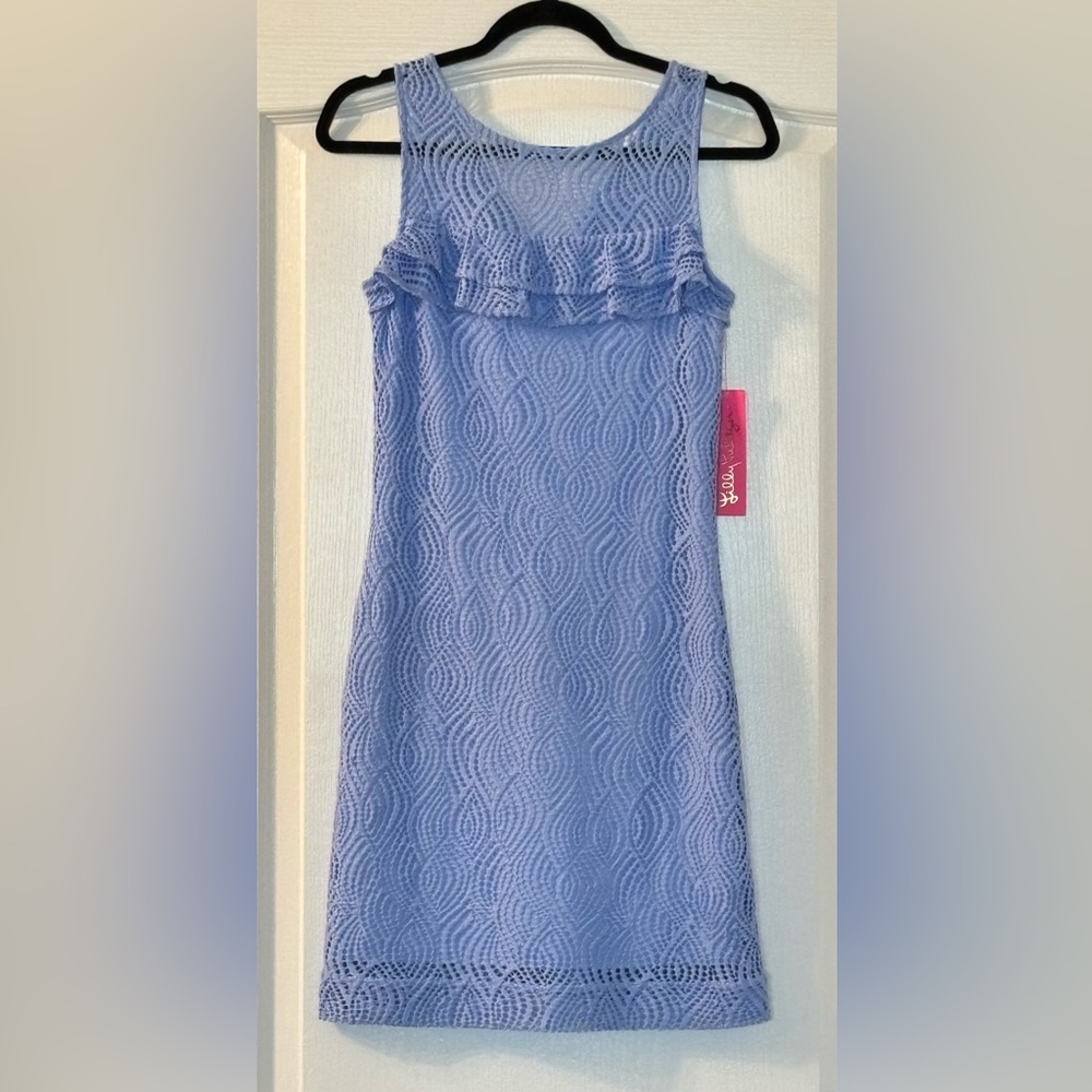 NWT Lilly Pulitzer Blue Lace Dress